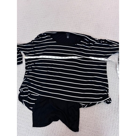 White House Black Market XL Striped Dolman‎ Top Tunic Blouse - Picture 5 of 5